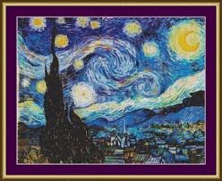 123 count with me birth sampler (chart) (chart) product no: Starry Night Counted Cross Stitch Pattern Etsy