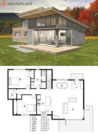 And yet australians now have the largest average house sizes in the world. Modern Style House Plan 3 Beds 2 Baths 2115 Sq Ft Plan 497 31 Modern Style House Plans Small Modern Cabin Cabin House Plans