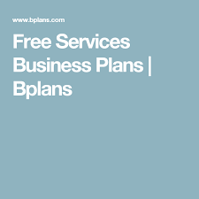 Free Services Business Plans Bplans Restaurant Business Plan Business Planning Spa Business Plan