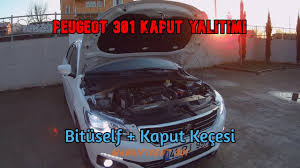 Peugeot 301 Kaput Alti Ses Yalitimi Izalasyon Kecesi Taktik Youtube