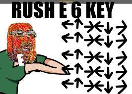 Rush e rush e rush e rush e rush e check out my content on other platforms: Rush E But In 6 Keys Friday Night Funkin Mods