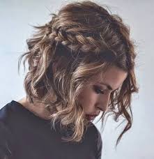 This half up braided crown is the perfect hairstyle for beating the summer heat without sacrificing your style. 27 Beautiful And Fresh Braid Hairstyle Ideas For Short Hair