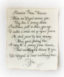  Pennies From Heaven Pennies From Heaven Letter From Heaven Heaven Poems