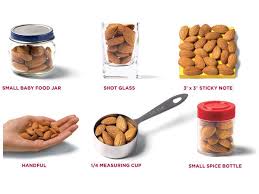 The actual amount of ounces in a cup varies depending on what is being measured. How Many Almonds In A Serving Food Network Healthy Eats Recipes Ideas And Food News Food Network