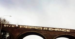 Image result for give peas a chance m25