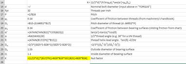 What Is Wrong With My Nut K Factor Calculation Welding