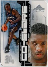 2001-02 Fleer Marquee Co-Stars Steven Hunter Tracy McGrady Insert Card #3  Magic