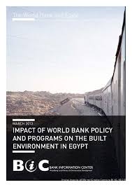 Bank information center list of employees: Pdf Impact Of World Bank Policy And Programmes On The Built Enviornment In Egypt Yahia Shawkat Academia Edu