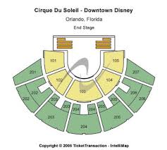 Cirque Du Soleil Downtown Disney Tickets And Cirque Du