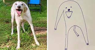 Maybe you would like to learn more about one of these? Person Tries Drawing His Dog Accidentally Starts Creating Masterpieces Bored Panda