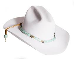 Faceted Turquoise Hat Band In 2021 Beaded Hat Bands Hat Band Cowboy Hat Bands