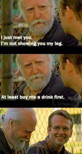 Hershel Isn T Showing Milton His Leg He Just Met Him The Walking Dead 3x13 Arrow On The Doorpost Walking Dead Girl Walking Dead Funny Walking Dead Fan