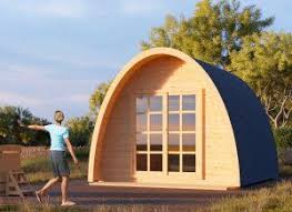 Camping Pod 3m X 4m 10 X 13 30mm Garden Log Cabins Camping Pod Log Cabins Uk