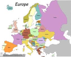 Map Of The European Countries Europe Map With Colors Map Of Europe Countries Labeled Europe Continent Countries Ma World Map Europe Europe Map Europe Continent