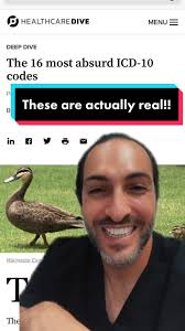 The Sixteen Most Absurd Diagnostic Codes Revealed