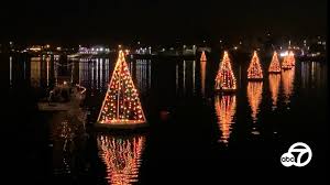 It is the 43rd most populous city in. Floating Christmas Trees In The Bay Light Up Long Beach Abc7 Los Angeles