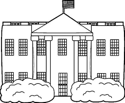 The white house is one of the most famous and recognizable buildings in the world; White House Coloring Sheet 35 Images Usa White House Usa