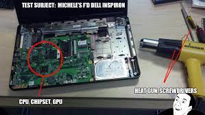 Fixing A Faulty Laptop Motherboard Or Cpu Logistics