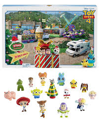 Countdown To Christmas With Disney Pixar Toy Story 4 Advent Calendar Has Movie Surprises Behind Each Door Includes Mini Character Fig Advent Calendars For Kids Toy Advent Calendar Kids Calendar