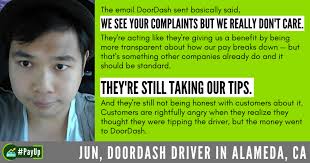 Doordash S Big Announcement We Re Still Taking Workers Tips Payup