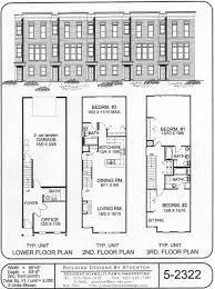 Row house floor plan dsk meghmalhar phase bhk flats via. Building Designs By Stockton Plan 5 2322 Narrow House Plans Town House Floor Plan Row House Design