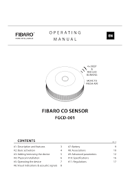 Devices lose their sensitivity over time, so the fresher, the better. Http Manuals Fibaro Com Content Manuals En Fgcd 001 Fgcd 001 En T V1 1 Pdf