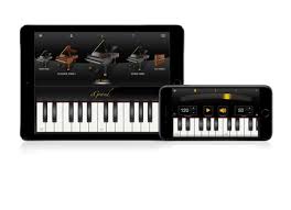 This piano app has recording feature, you can record any music you play with just single click of record button & easily access all recordings form my recording screen. Ik Multimedia Igrand Piano