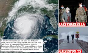 Hurricane Laura will bring 'unsurvivable storm surge' and hit Texas and  Louisiana as Category 4 | Daily Mail Online