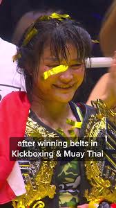 Muay Thai Belt Hit