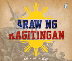 Sa lahat ng nakipaglaban para sa ating kasarinlan, at sa mga. Informatics On Twitter Celebrate Araw Ng Kagitingan And Remember The Courage And Sacrifices Of Our Veterans Soldiers And All Our Modern Day Heroes Our Frontliners Informaticsphilippines Arawngkagitingan Https T Co Wdpn48gsue