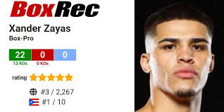 BoxRec: Xander Zayas