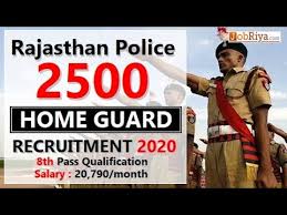 Check the detailed selection process, physical measurement standards, physical efficiency test, and other special. Rajasthan Police 2500 Home Guard Recruitment 2021 à¤¹ à¤®à¤— à¤° à¤¡ à¤­à¤° à¤¤