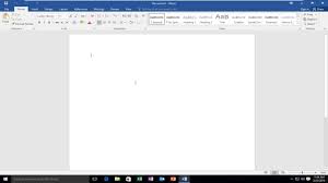 How To Hide Or Show Ribbon Bar In Microsoft Word Youtube
