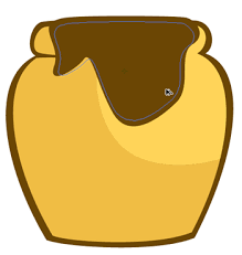 Drawing A Honey Pot In Illustrator Honey Pot Winnie The Pooh Honey Bee Crafts