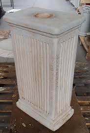 Committed to quality, unique personalized designs, fast fulfillment & outstanding service Grange Concrete Urn And Pedestal Pots N Pots