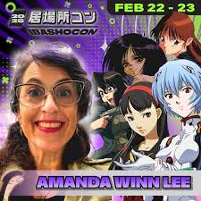 🎉 Guest Announcement 🎉 We're thrilled to welcome Amanda Winn Lee to  IbashoCon! Amanda has brought countless iconic characters to life,  including Rei Ayanami from Evangelion, Yohko from Devil Hunter Yohko, Rally