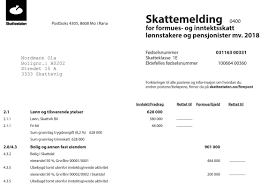 Tidlig skatteoppgjør for mange næringsdrivende. 500 000 Apner Ikke Skattemeldingen Skattebetalerforeningen