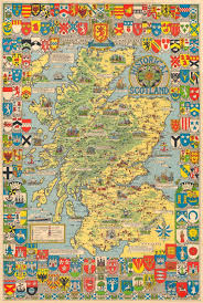 Historical Map of Scotland.: Geographicus Rare Antique Maps