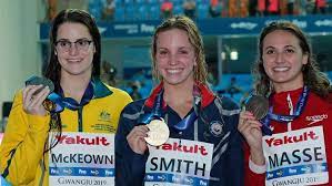 She has a second world record as a part of the usa women's 4 x 100 medley relay. Mn S Regan Smith Wins Gold Medal In 200m Backstroke World Finals Kare11 Com