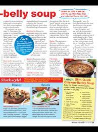 Dr Stork S Flat Belly Soup From Woman S World October 29 2018 Read It On The Texture App Unlimited Ac Healthy Soup Recipes Diet Recipes Diet Soup Recipes