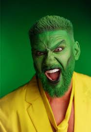 Spooky Halloween Party with The Mask Makeup