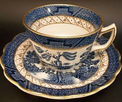 Glass espresso cup and saucer set modern 12 piece coffee serving tableware. 1900 1940 Booths Real Old Willow Cup And Saucer Bone China Tea Cups Tea Tea Cups Vintage