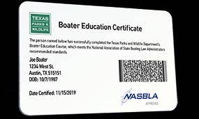 There are different licenses that you can get, and the requirements are different for each. Official Texas Boater Education Card Boatsmart Texas
