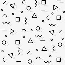 Black And White Geometric Design Png Abstract Geometric Pattern Png And Vector Memphis Pattern Vector Pattern Geometric Vector