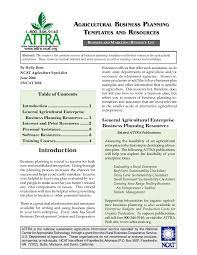 The book is packed with guides, worksheets and checklists. Agricultural Business Planning Templates And Resources