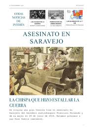 El atentado de sarajevo es el término con el que se conoce una serie de ataques que incluyeron el asesinato, el 28 de junio de 1914, del heredero de la corona del imperio austrohúngaro, el archiduque francisco fernando de austria, y de su esposa, la duquesa sofía chotek, en sarajevo, capital de la provincia imperial de bosnia y herzegovina.el atentado fue consecuencia de una conspiración. Asesinato En Sarajevo By Andreaherraiz Issuu