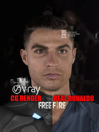 Cristiano Ronaldo CG Double for "Free Fire Legend Of The Bounty Hunter" , Alfred  MATHIEU