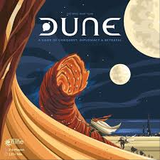 A secret report of the space guild talks about some circumstances and plans that could jeopardize the production of spice with four planets involved: Dune Board Game Boardgamegeek