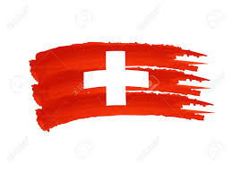 Le drapeau suisse est composé d'une croix blanche sur fond rouge. Illustration De La Main Isole Etabli Drapeau Suisse Banque D Images Et Photos Libres De Droits Image 14513237