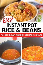 Maybe you would like to learn more about one of these? Instant Pot Arroz Con Habichuelas Puerto Rican Rice And Beans